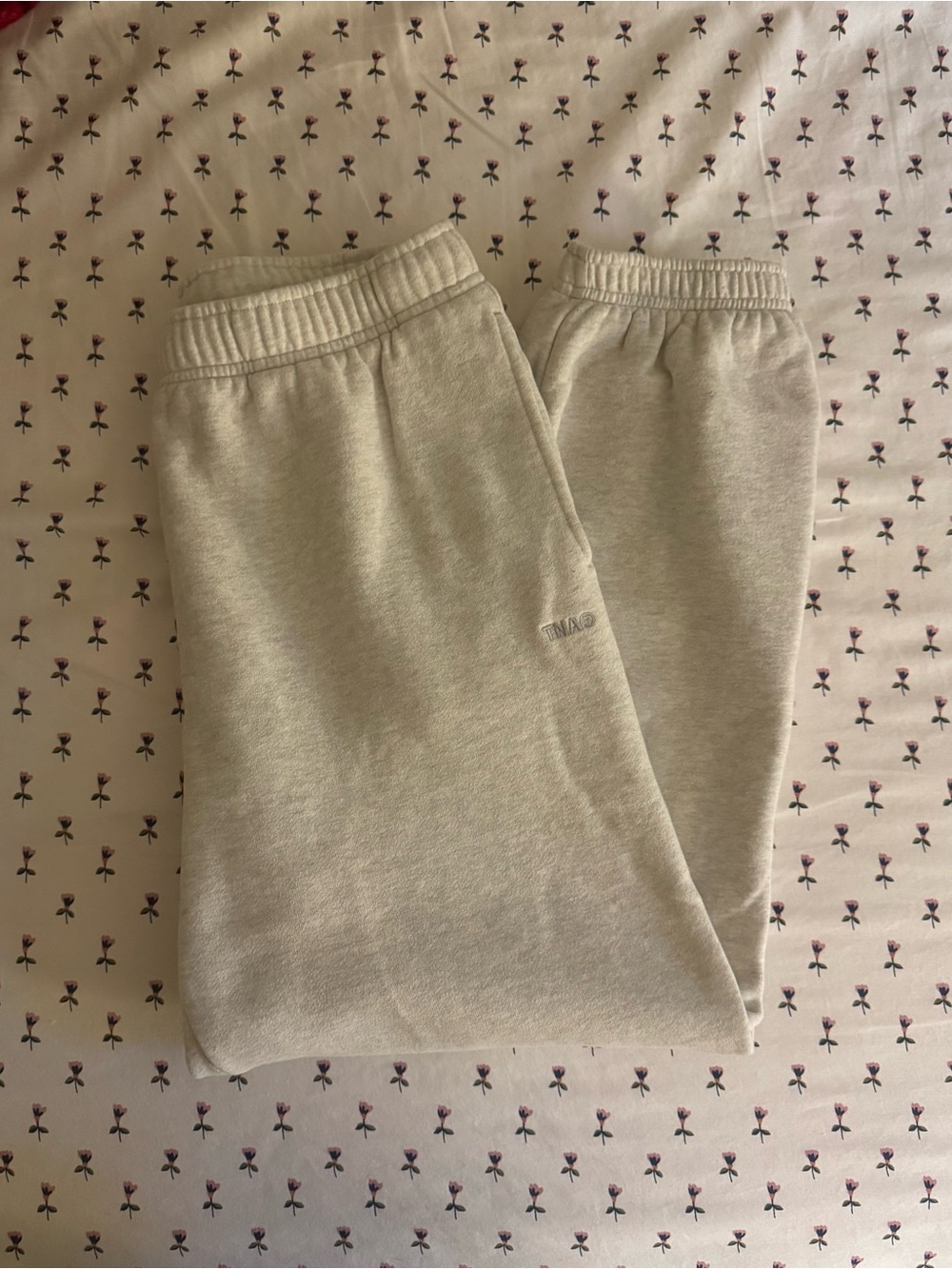 TNA Light Grey Jogger Sweatpants